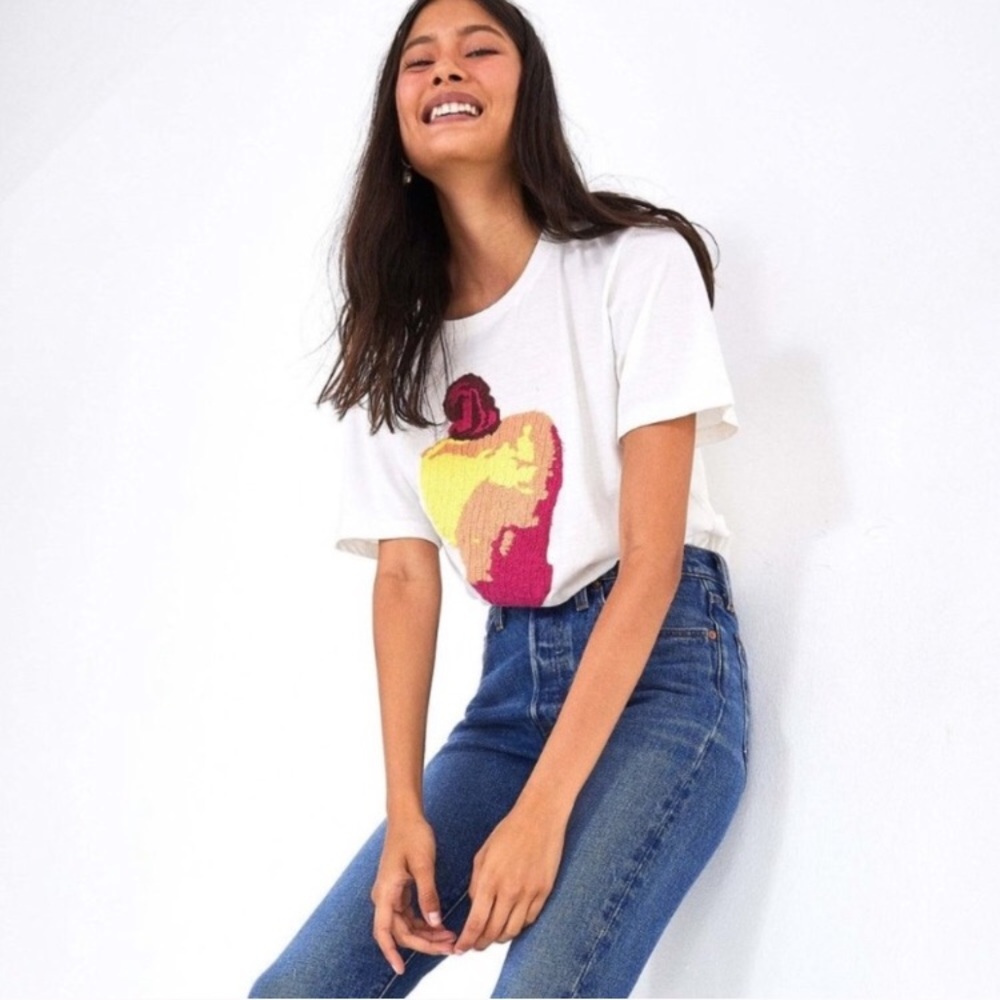 NWT Farm Rio | Cashew Fruit Tee X Anthro
